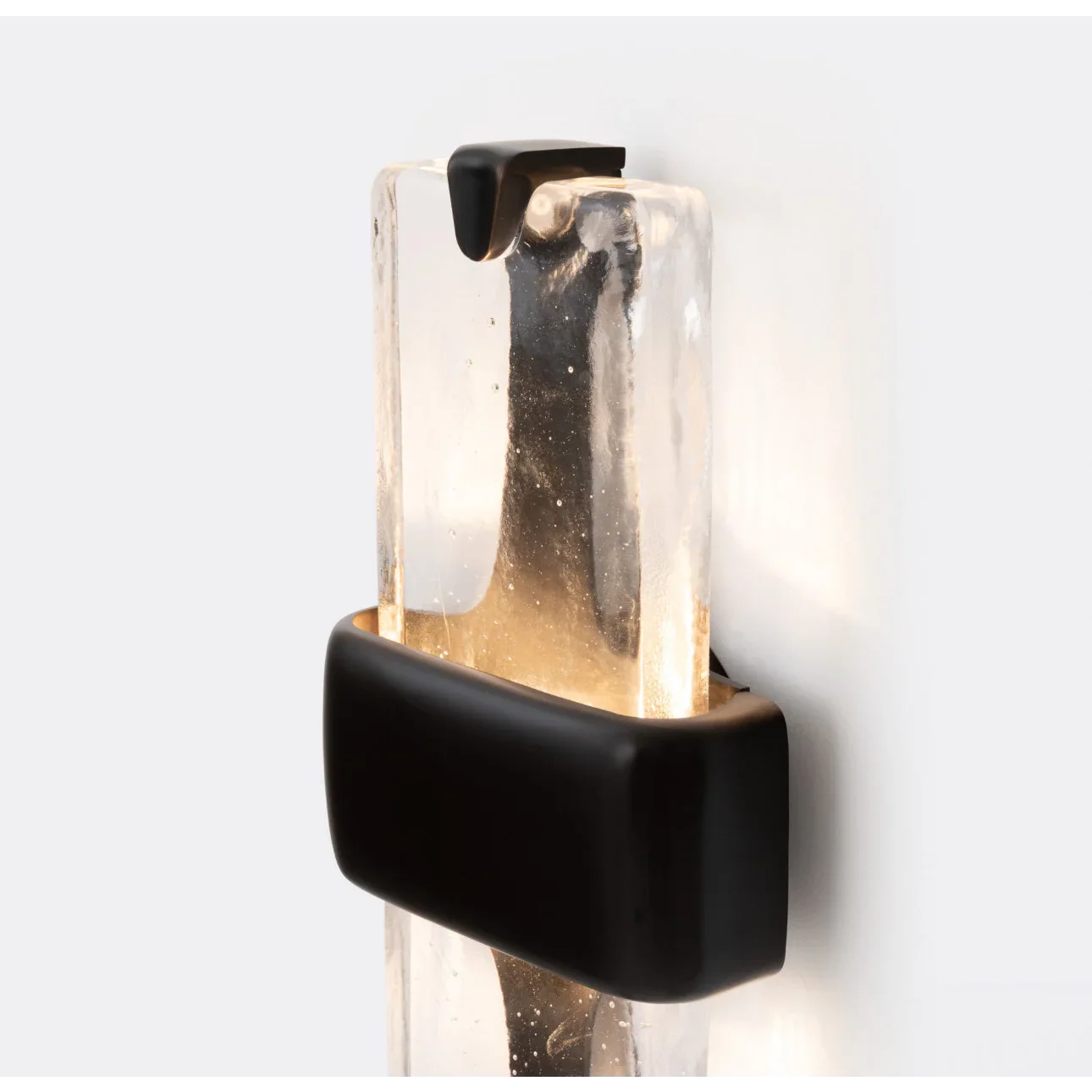 CRYSTAL BLACK WALL SCONCES | CLGGP57B