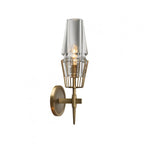 CRYSTAL COPPER CANDLE WALL SCONCES | CLZA015