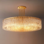 CRYSTAL DRUM CHANDELIER | CLHUYL0258