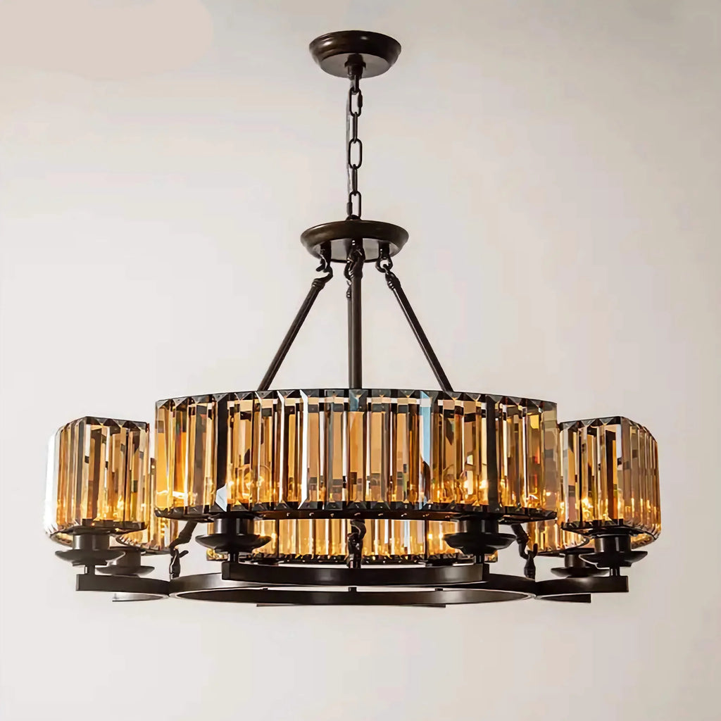 CRYSTAL DRUM CHANDELIER | CLZVC02PX