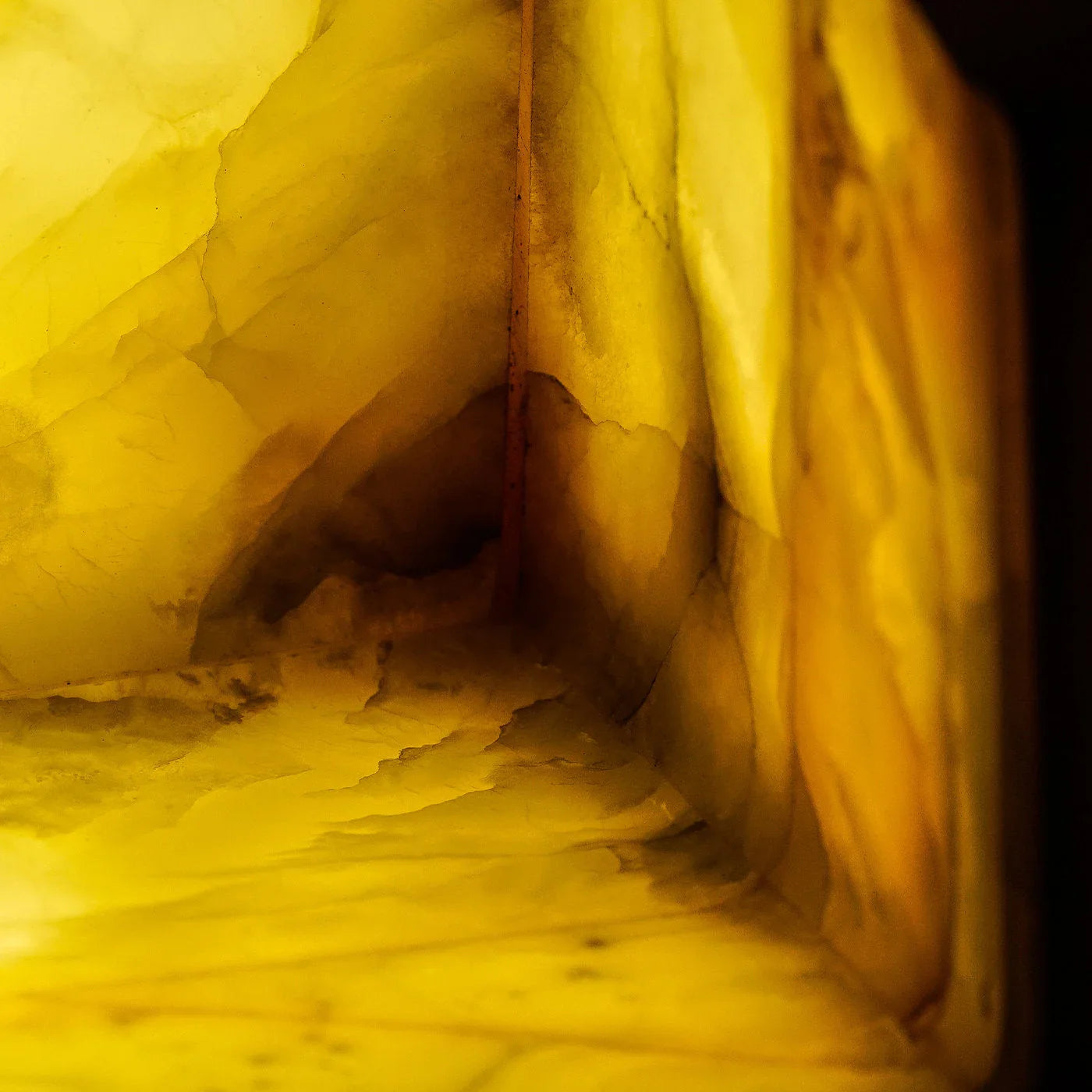 CUBE ALABASTER TABLE LAMP | CLJHJ02