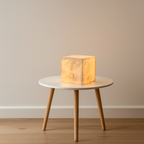 CUBE ALABASTER TABLE LAMP | CLJHJ02