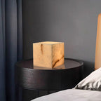 CUBE ALABASTER TABLE LAMP | CLJHJ02