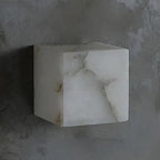 CUBE ALABASTER WALL LAMP | CLJH89502