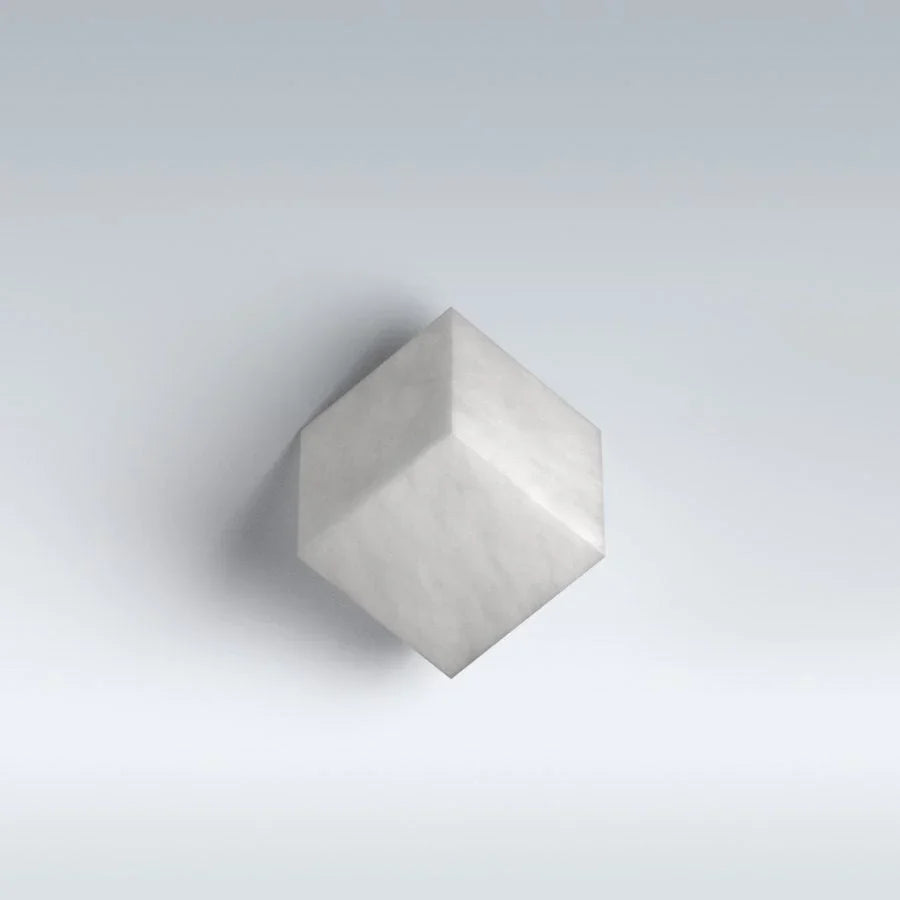 CUBE ALABASTER WALL LAMP | CLJH89502