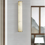 CYLINDRICAL NATURAL MARBLE LED WALL LIGHTS | CL5520017