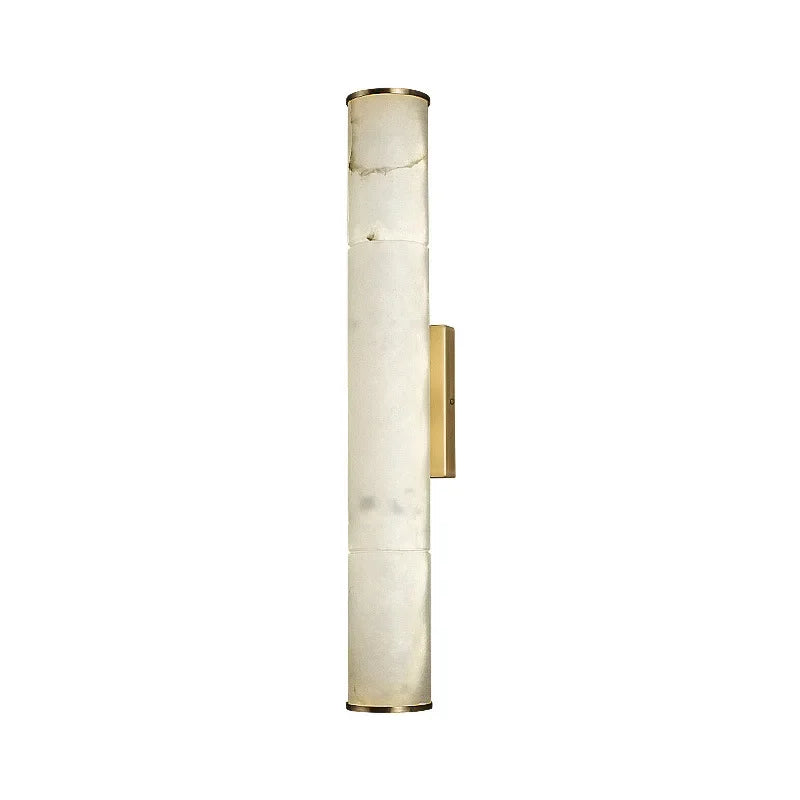 CYLINDRICAL NATURAL MARBLE LED WALL LIGHTS | CL5520017