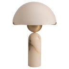 DOME TABLE LAMP WITH MARBLE BASE | DESIGN CLPP0202