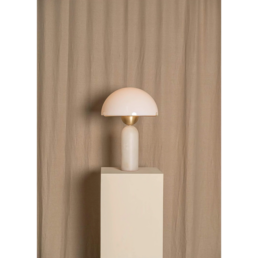 DOME TABLE LAMP WITH MARBLE BASE | DESIGN CLPP0202