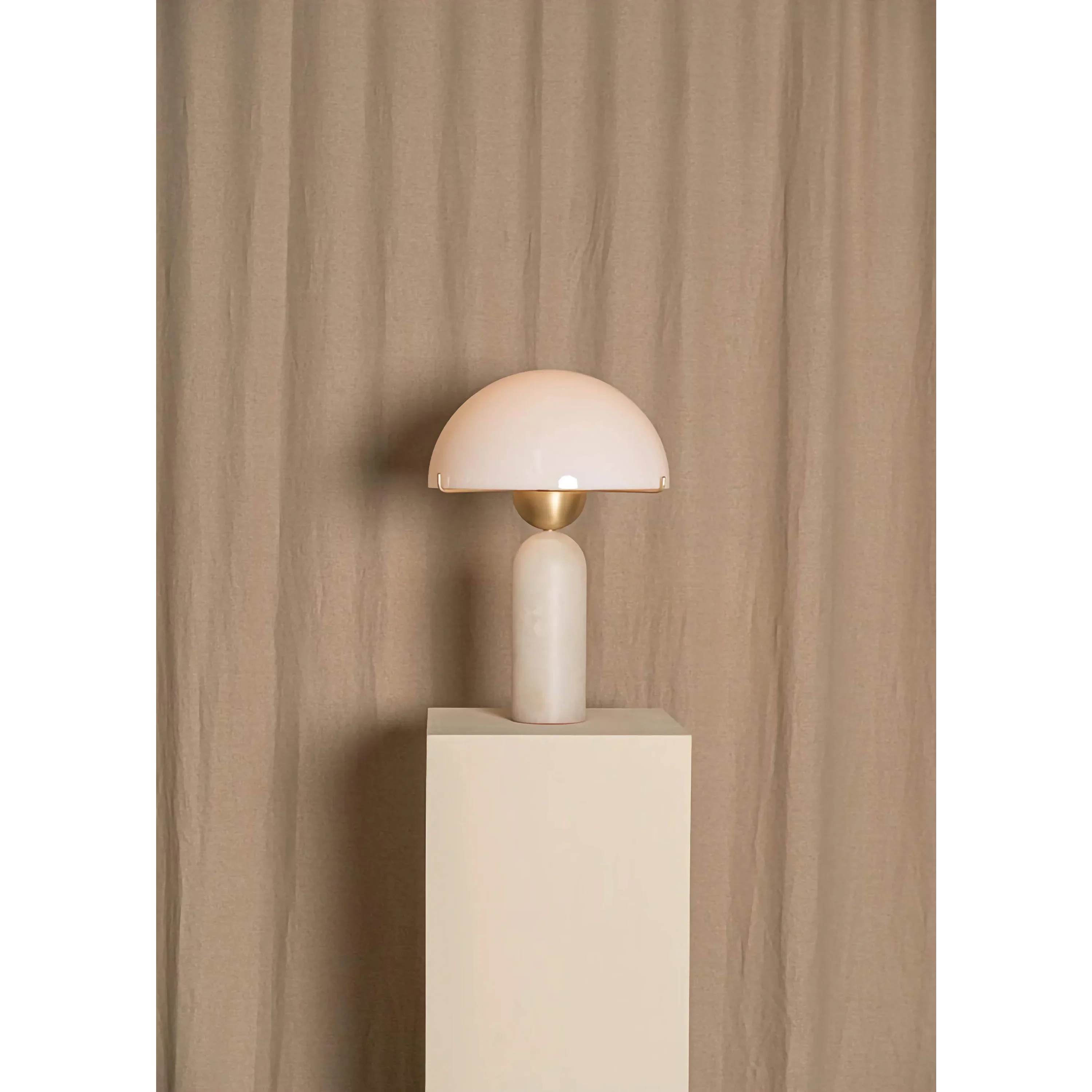 DOME TABLE LAMP WITH MARBLE BASE | DESIGN CLPP0202