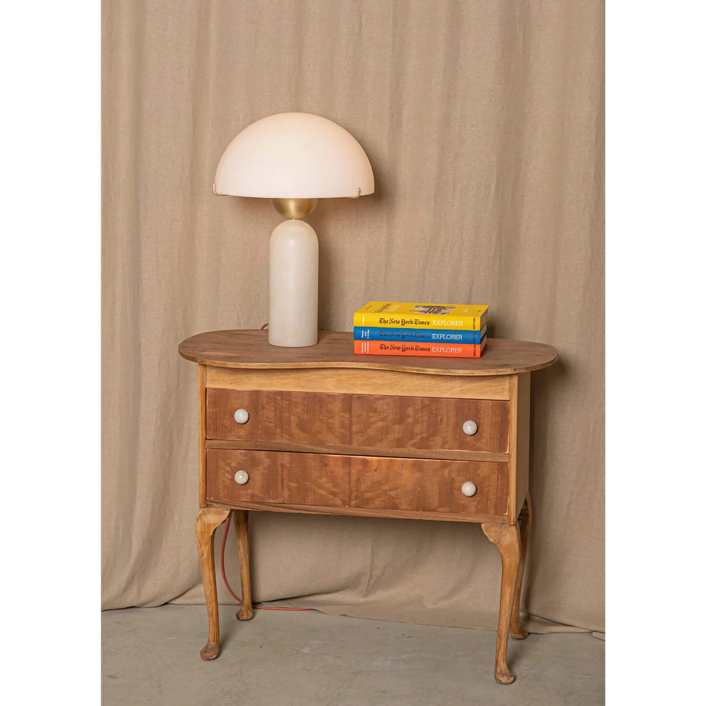 DOME TABLE LAMP WITH MARBLE BASE | DESIGN CLPP0202