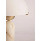 DOME TABLE LAMP WITH MARBLE BASE | DESIGN CLPP0202