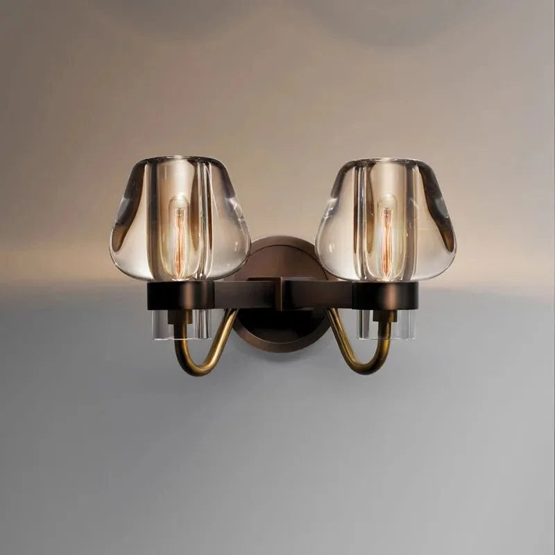 DOUBLE COPPER WALL SCONCES | CLBVB014B
