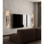 DOUBLE MARBLE AND GLASS WALL LAMP | CLGH8950