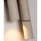 DOUBLE MARBLE AND GLASS WALL LAMP | CLGH8950
