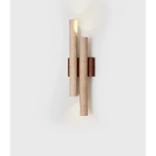 DOUBLE MARBLE AND GLASS WALL LAMP | CLGH8950