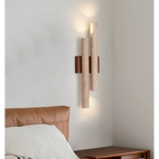 DOUBLE MARBLE AND GLASS WALL LAMP | CLGH8950