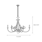 DOUBLE TWIST COPPER CHANDELIER - CL85072A