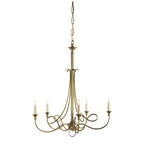 DOUBLE TWIST COPPER CHANDELIER - CL85072A