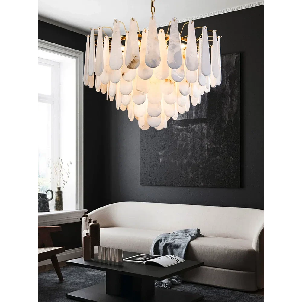 DROP ALABASTER CHANDELIER | CLXZ7410