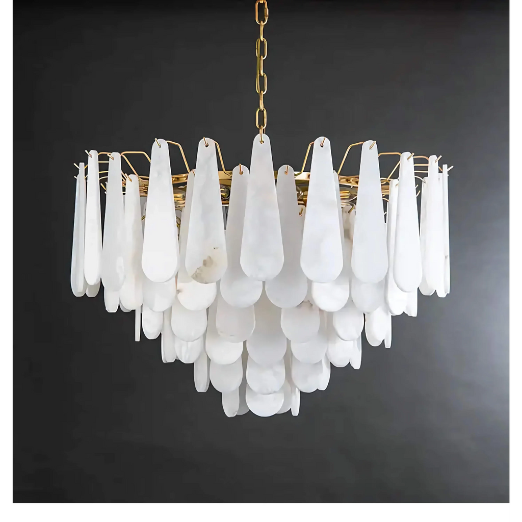 DROP ALABASTER CHANDELIER | CLXZ7410