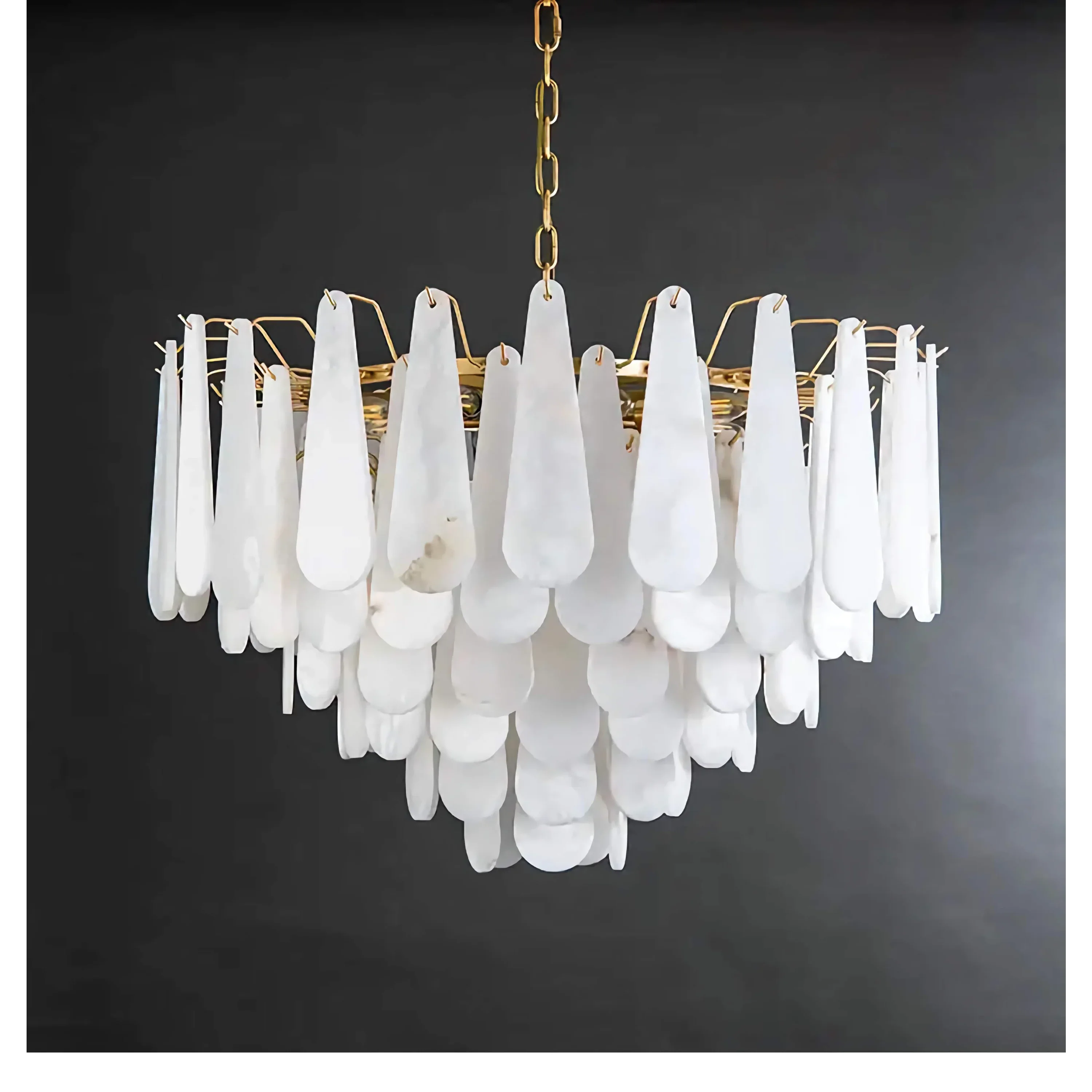 DROP ALABASTER CHANDELIER | CLXZ7410