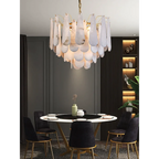 DROP ALABASTER CHANDELIER | CLXZ7410