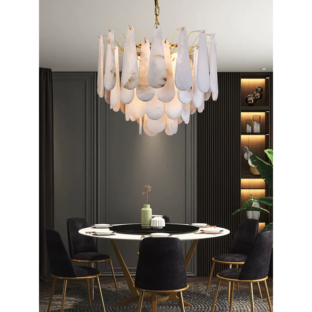 DROP ALABASTER CHANDELIER | CLXZ7410