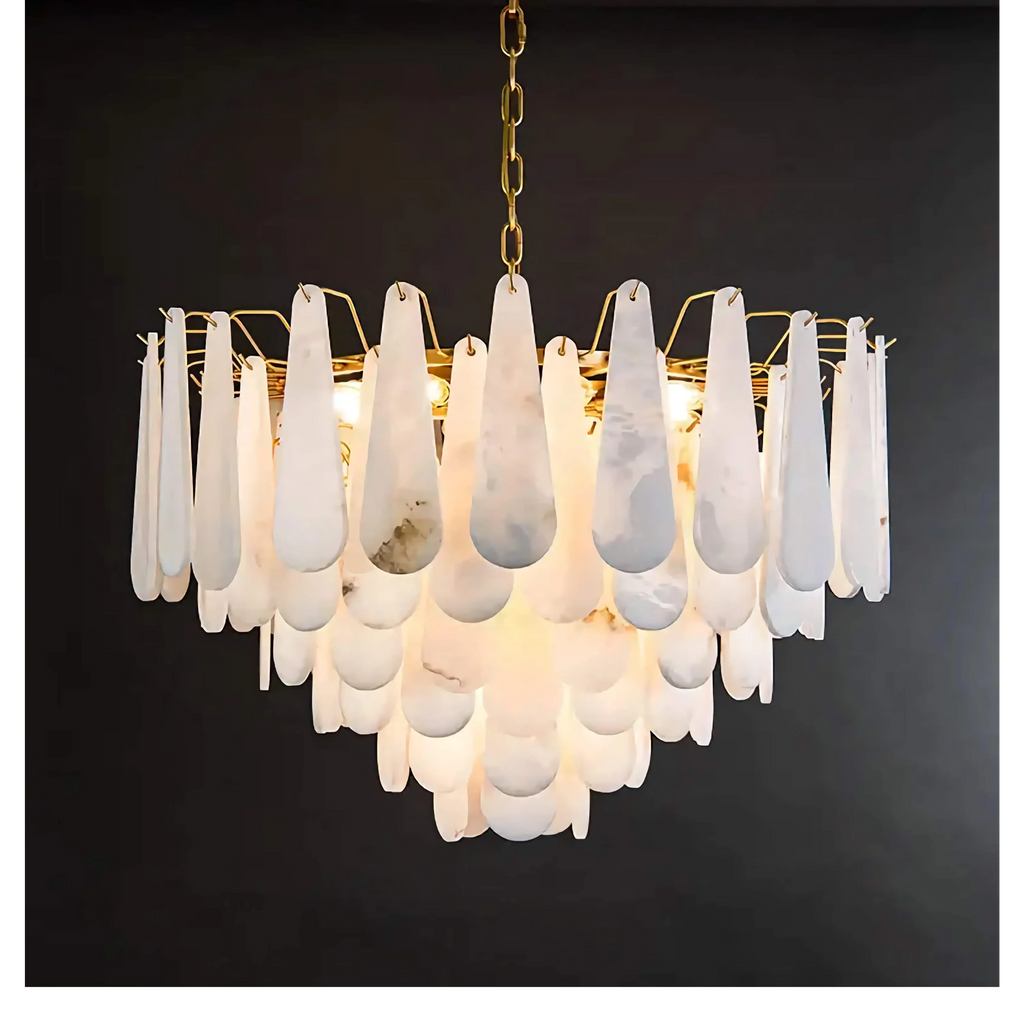 DROP ALABASTER CHANDELIER | CLXZ7410