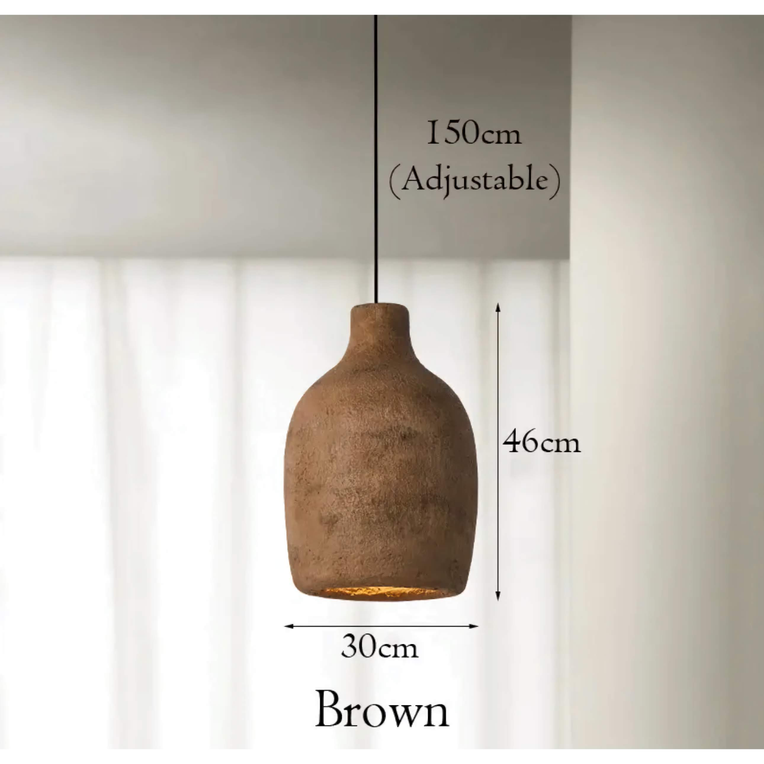 EARTH TONES WABI-SABI PENDANT LIGHTING | CL852200 -VL