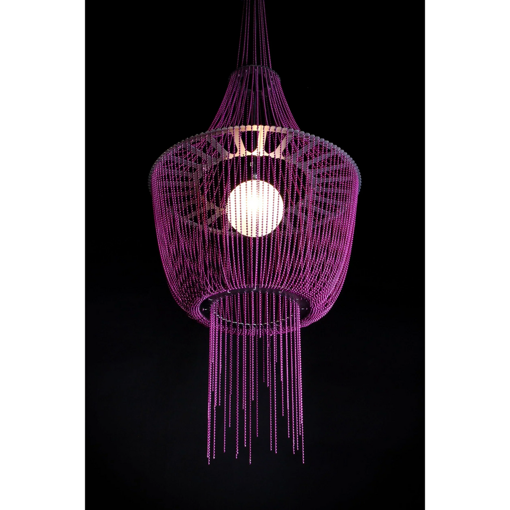 ECLECTIC PURPLE PENDANT CHANDELIER | CLMJ89500