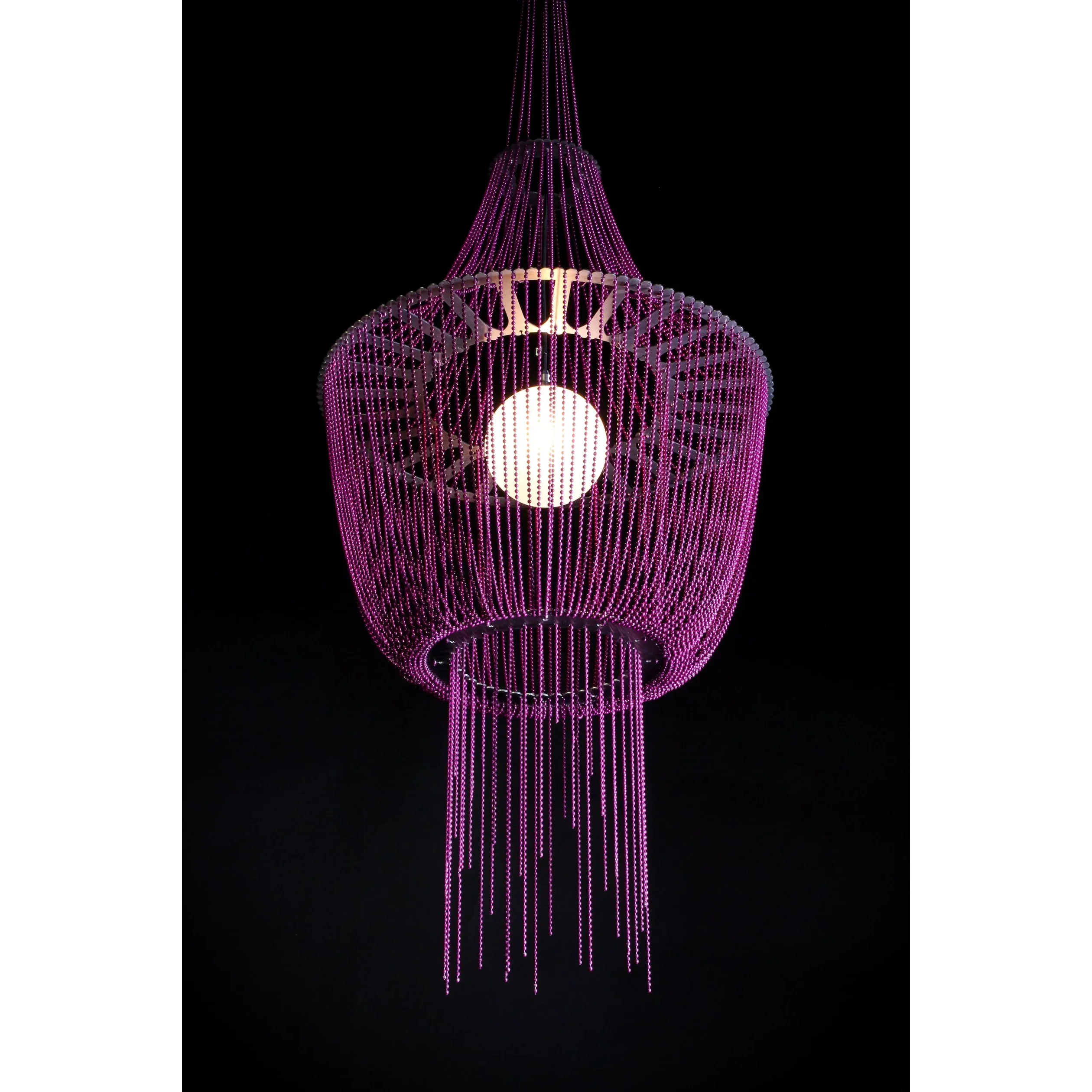 ECLECTIC PURPLE PENDANT CHANDELIER | CLMJ89500