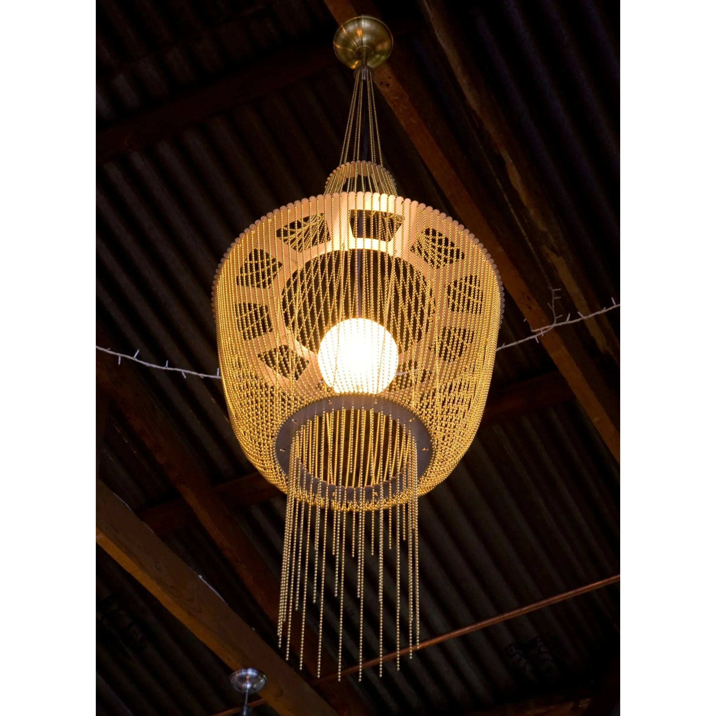 ECLECTIC PURPLE PENDANT CHANDELIER | CLMJ89500