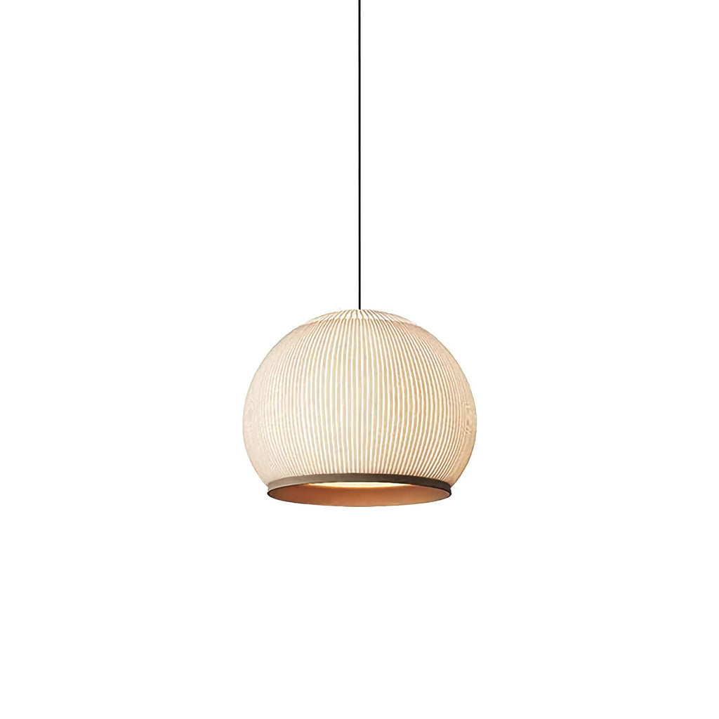 ECRU KNITTING FABRIC PENDANT LAMP