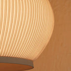 ECRU KNITTING FABRIC PENDANT LAMP