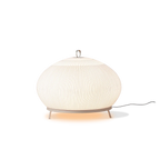 ECRU KNITTING FABRIC TABLE LAMP