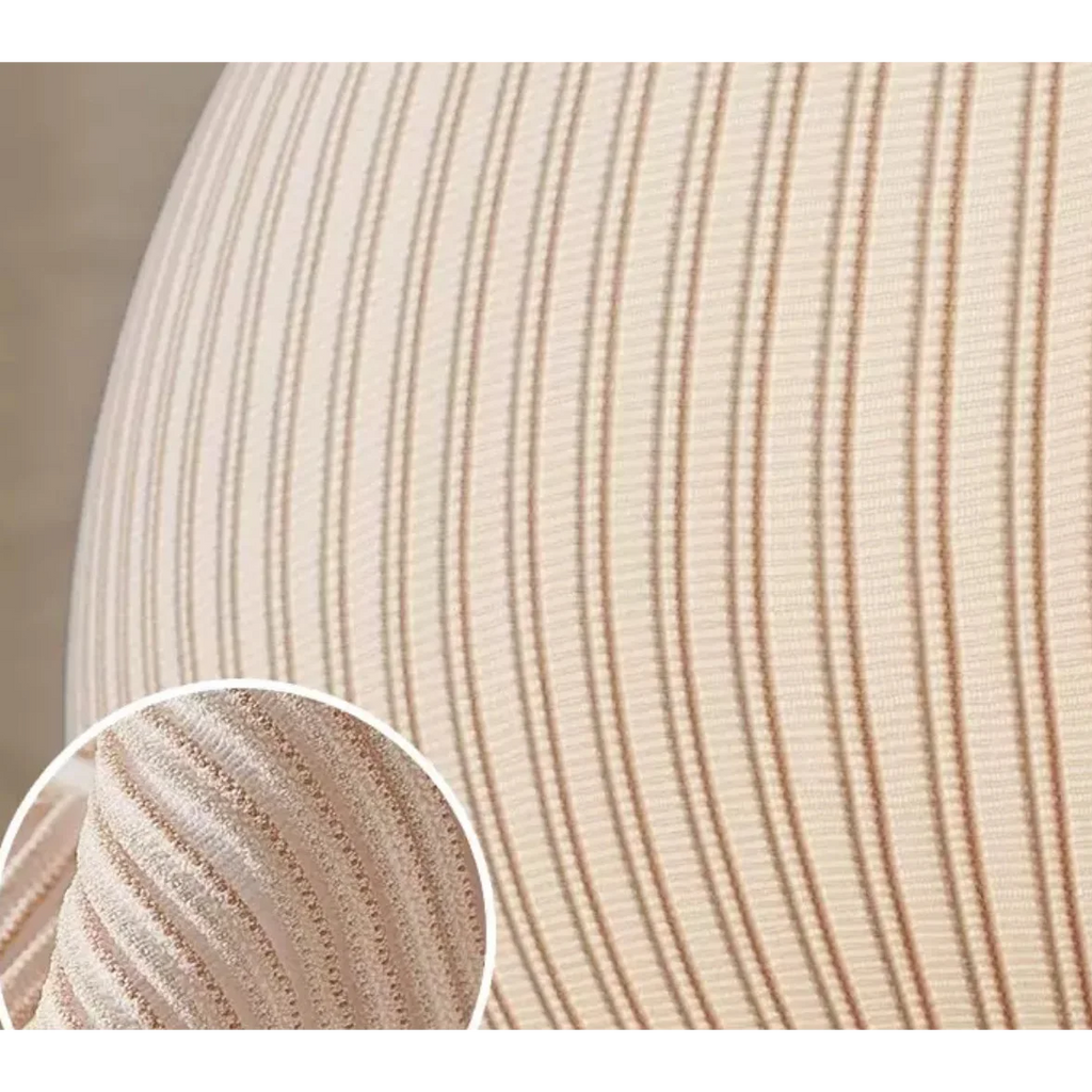 ECRU KNITTING FABRIC TABLE LAMP