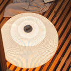 ECRU KNITTING FABRIC TABLE LAMP
