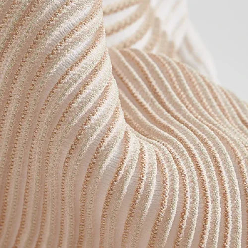 ECRU KNITTING FABRIC TABLE LAMP