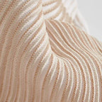 ECRU KNITTING FABRIC TABLE LAMP