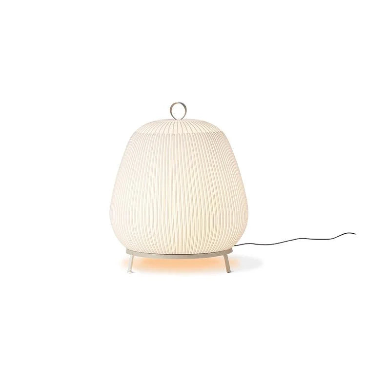 ECRU KNITTING FABRIC TABLE LAMP
