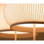 ECRU KNITTING FABRIC TABLE LAMP