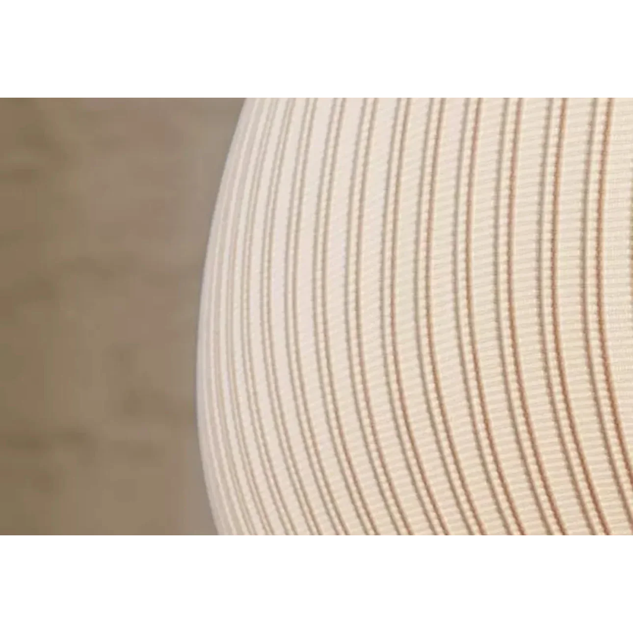 ECRU KNITTING FABRIC TABLE LAMP