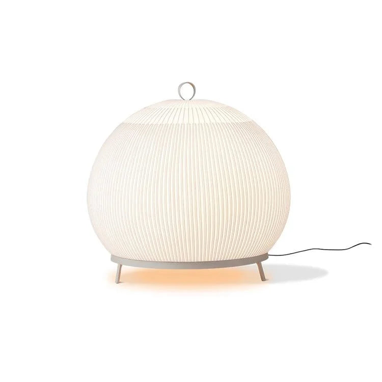 ECRU KNITTING FABRIC TABLE LAMP