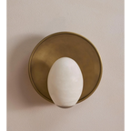 EGG ALABASTER SCONCES | DESIGN CLKA025