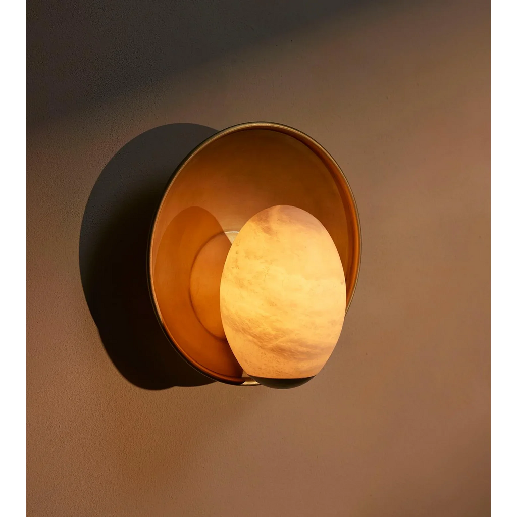 EGG ALABASTER SCONCES | DESIGN CLKA025