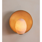 EGG ALABASTER SCONCES | DESIGN CLKA025