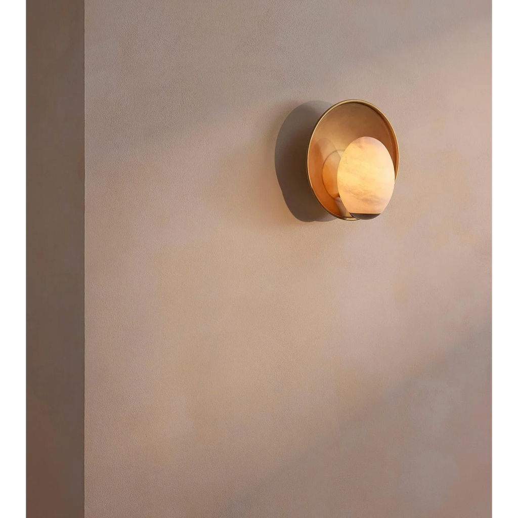 EGG ALABASTER SCONCES | DESIGN CLKA025