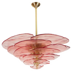 FIORE ART DECO GLASS CHANDELIER | CLZL896620