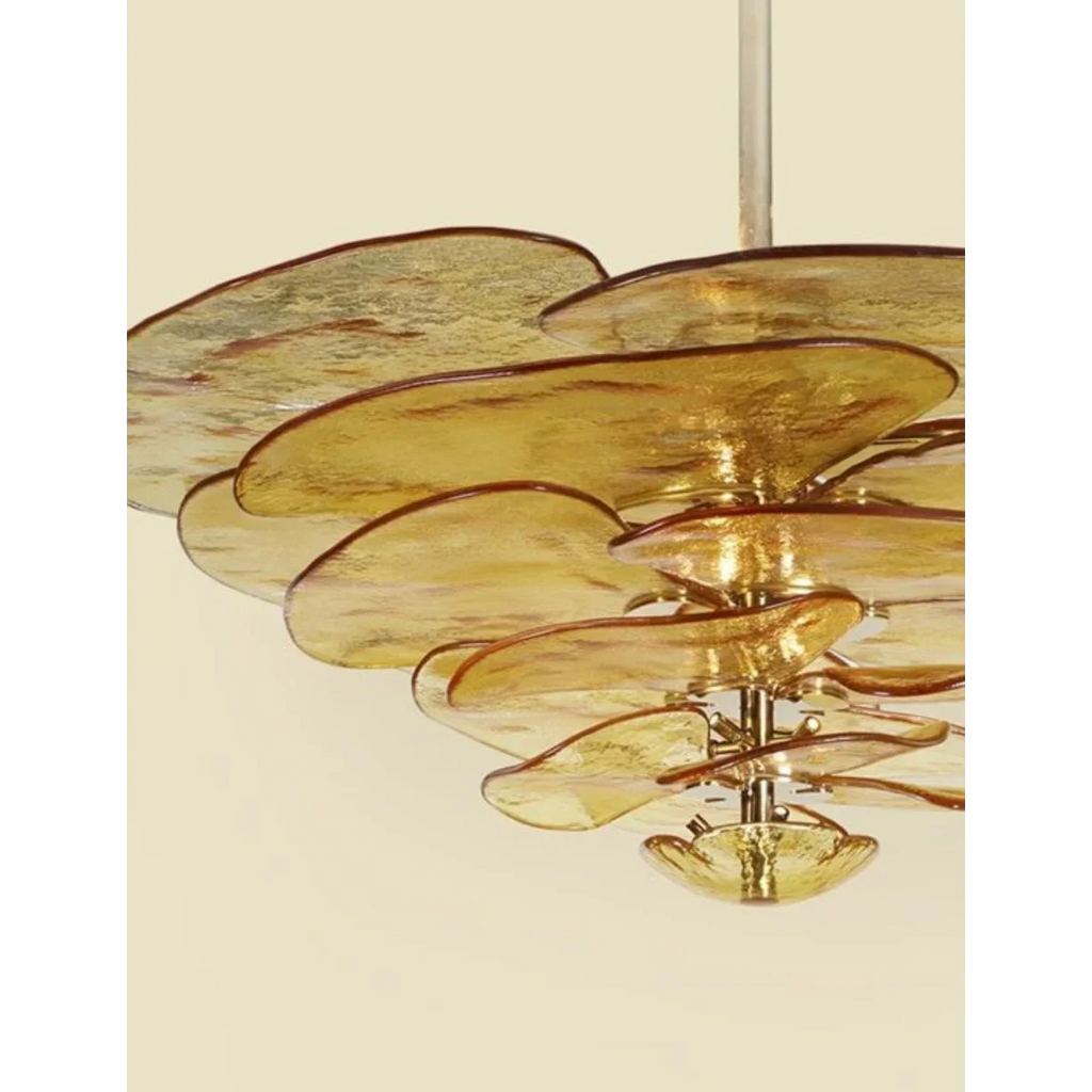 FIORE ART DECO GLASS CHANDELIER | CLZL896620